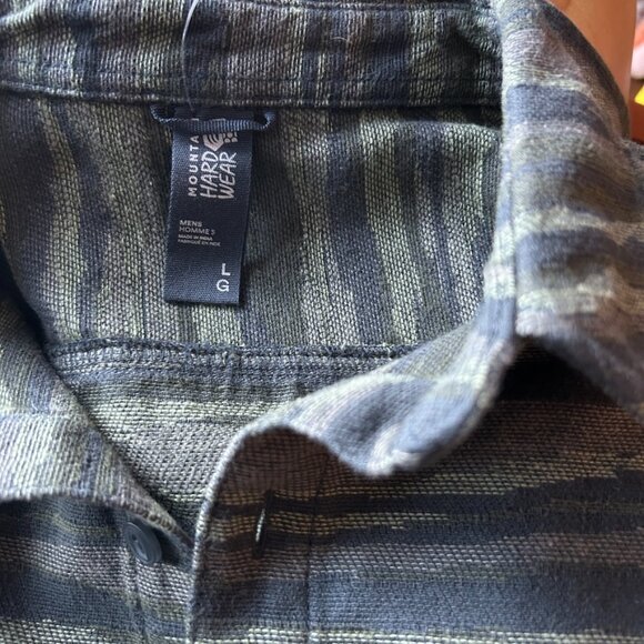 MOUNTAIN HARDWEAR Granite Peak Heavyweight Flannel Shirt Sz L ~ NWOT! - Picture 5 of 5